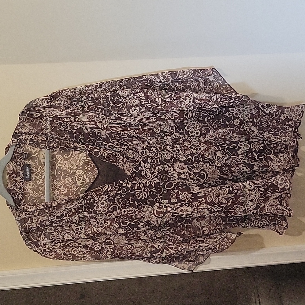 Vintage 90s plus size party shirt